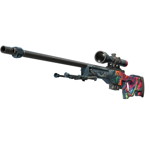 AWP | Hyper Beast (มีรอยถลอกอย่างมาก)