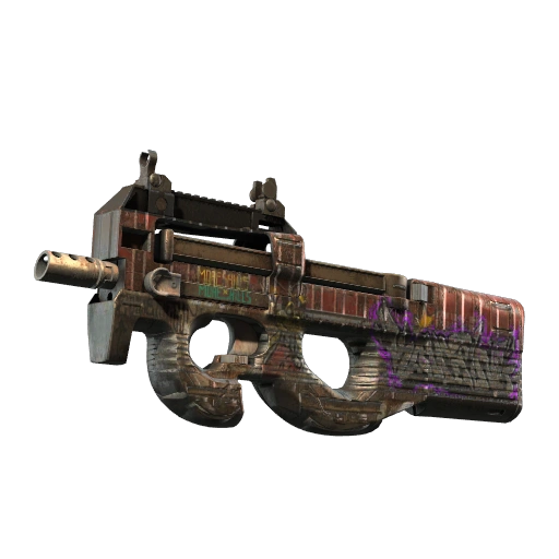 P90 (StatTrak™) | Freight (Testado no Terreno)