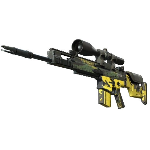 SCAR-20 | Jungle Slipstream (Meget slidt)