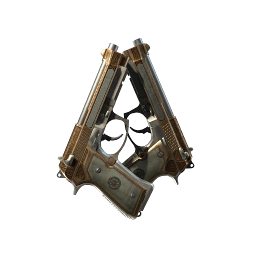 Dual Berettas | Cartel (Battle-Scarred)