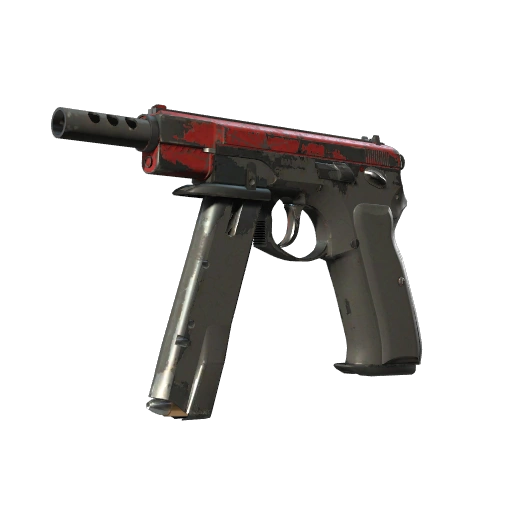 StatTrak™ CZ75-Auto | Crimson Web (Battle-Scarred)