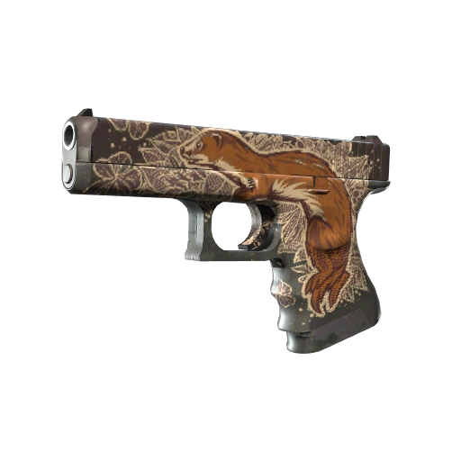Glock-18 (StatTrak™) | Weasel (Com Muito Uso)