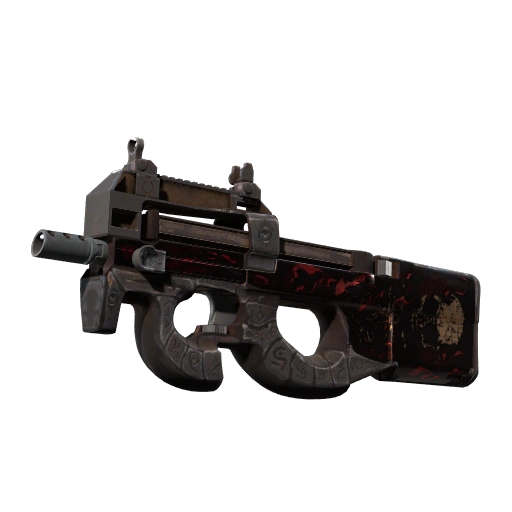 StatTrak™ P90 | Shallow Grave (Versleten)