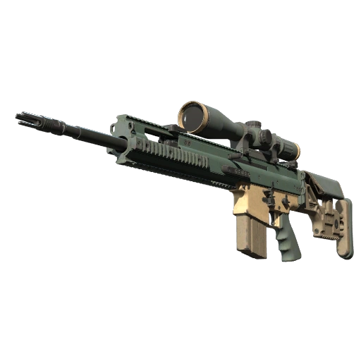 Souvenir SCAR-20 | Contractor (Well-Worn)