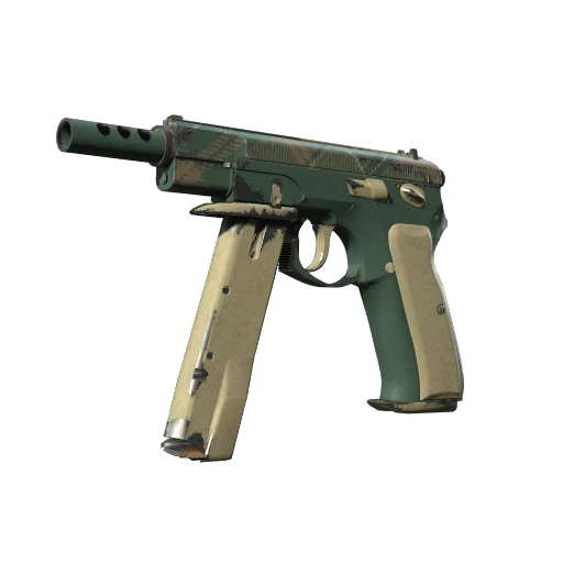 CZ75-Auto | Green Plaid (Field-Tested)