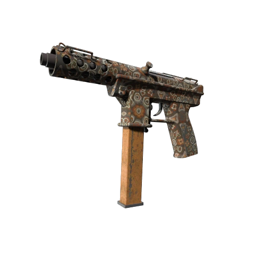 Tec-9 | 주황색 무라노 (전투로 닳고 닳은)