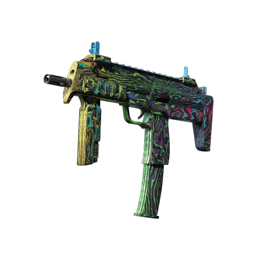 MP7 | Neon Ply (Well-Worn)