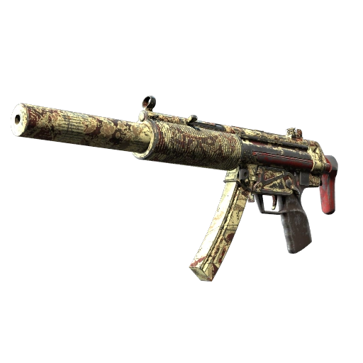 MP5-SD | Autumn Twilly (Battle-Scarred)