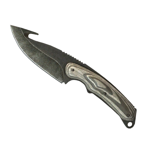 Couteau à éviscérer (★) | Noir stratifié (Marquée par les combats)