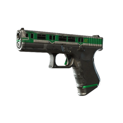 Glock-18 | Green Line (Well-Worn)