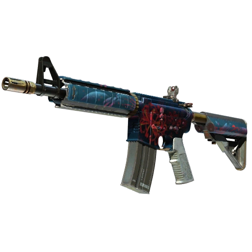 M4A4 (Souvenir) | Spider Lily (Meget slidt)