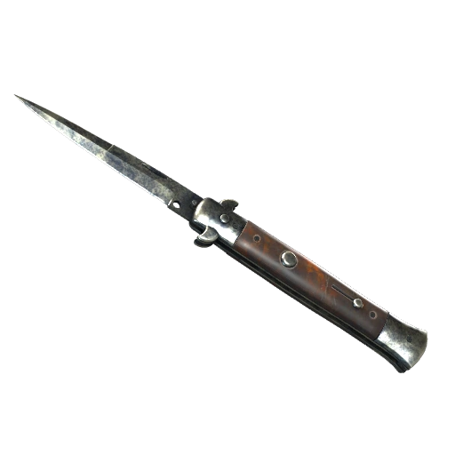 ★ StatTrak™ Stiletto Knife | Stained (Battle-Scarred)