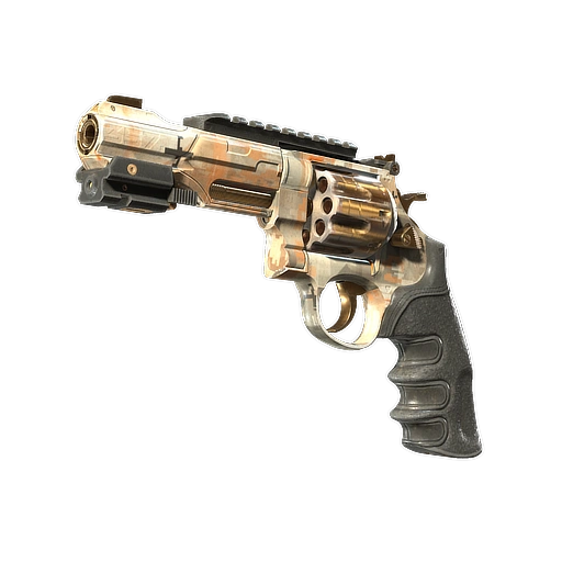 Souvenir R8 Revolver | Monarch (Well-Worn)
