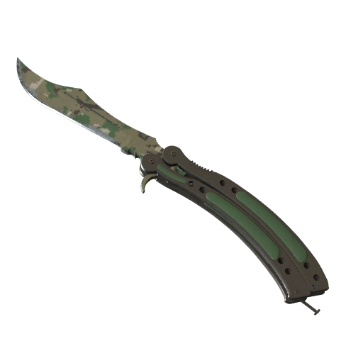 ★ Butterfly Knife | Forest DDPAT (Well-Worn)