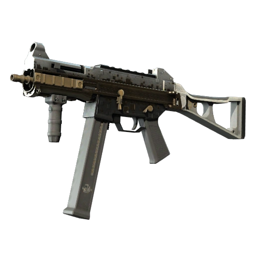 UMP-45 | Gold Bismuth (Well-Worn)