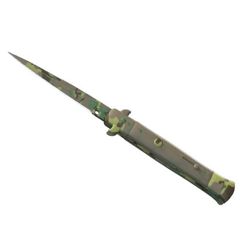 Faca Stiletto ★ | Boreal Forest (Com Muito Uso)