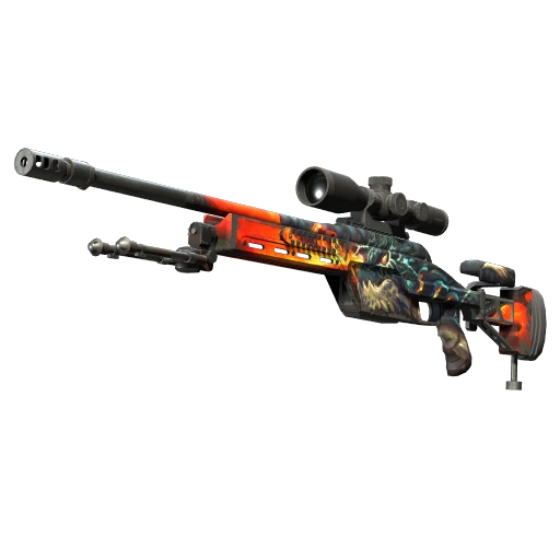 SSG 08 (StatTrak™) | Souffle de dragon (Usée)