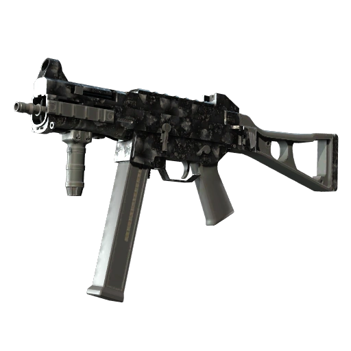 UMP-45 | Metal Flowers (Silně opotřebený)