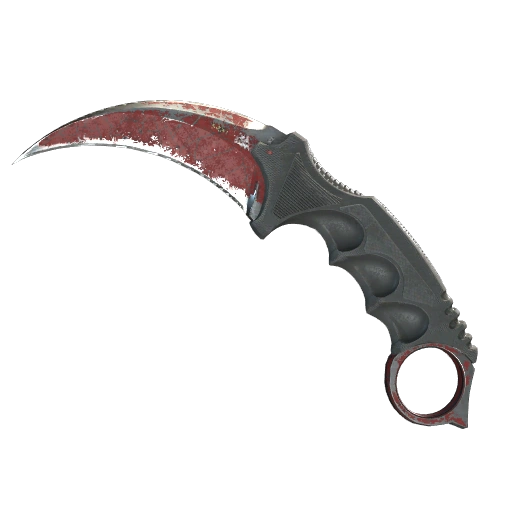 ★ Karambit | Crimson Web (Battle-Scarred)