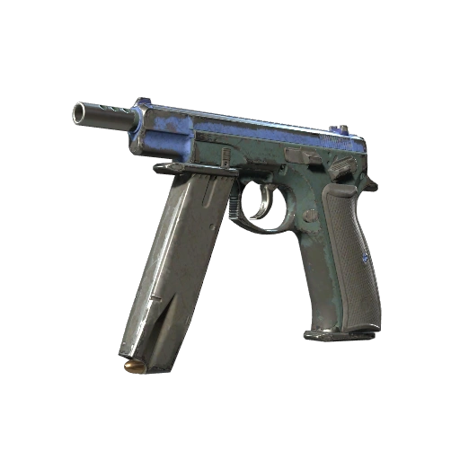 CZ75-Auto | Indygo (po ciężkich walkach)