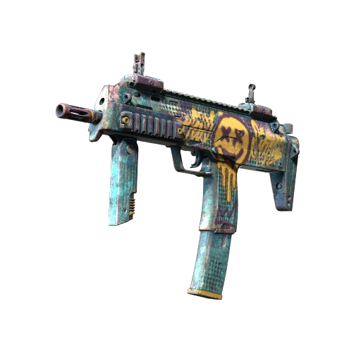 MP7 | Just Smile (Well-Worn)
