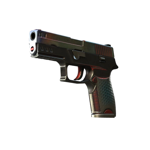 StatTrak™ P250 | Cyber Shell (Well-Worn)