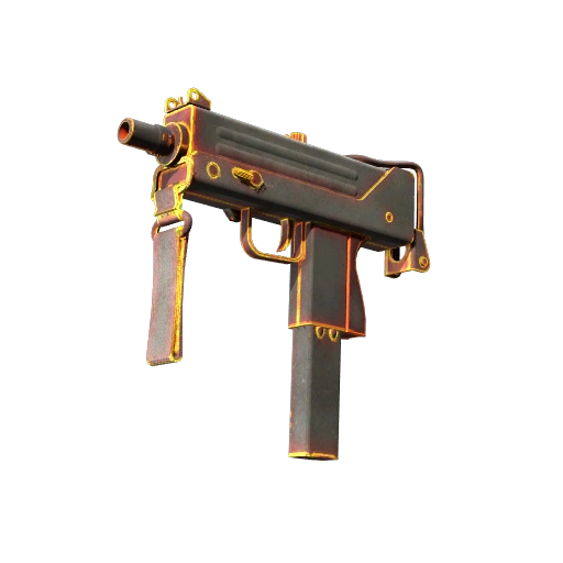 MAC-10 | Heat (Battle-Scarred)