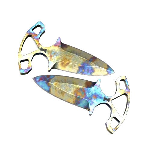 ★ Shadow Daggers | Case Hardened (Battle-Scarred)