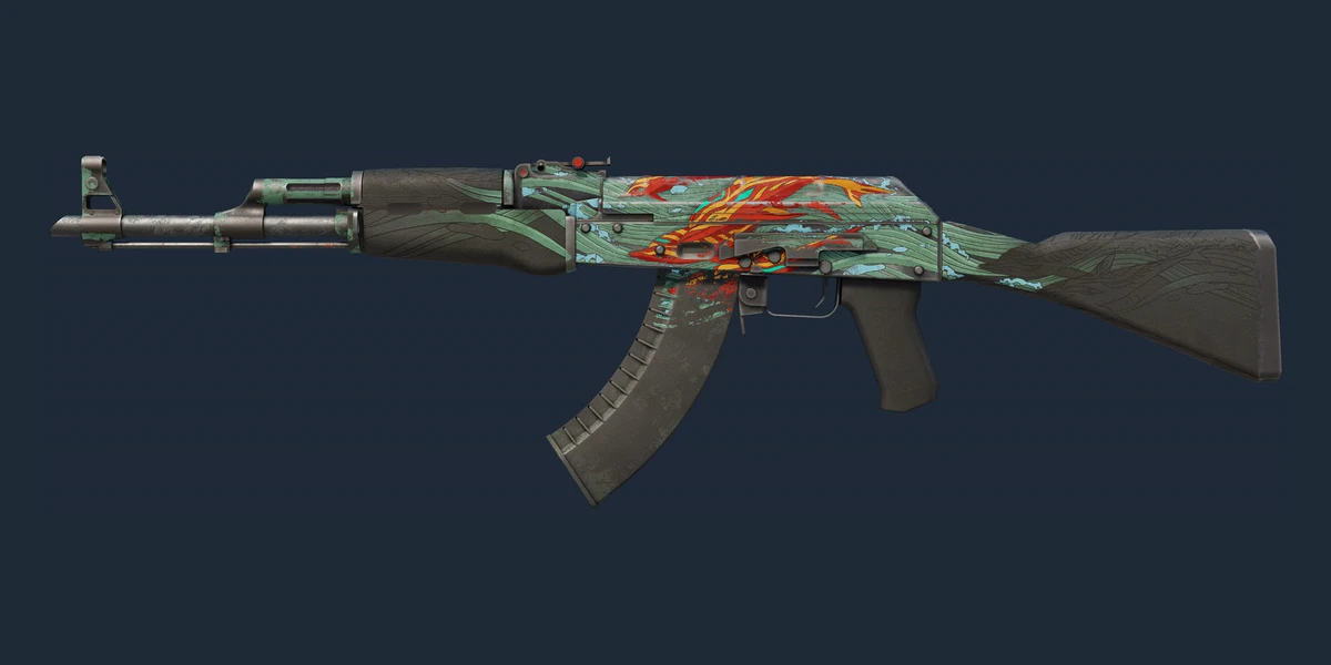 Náhled: AK-47 | Aquamarine Revenge (Poničený bojem)
