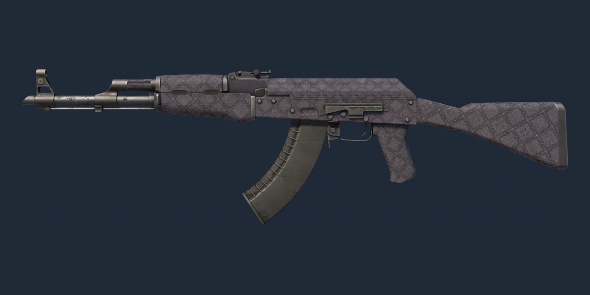 Náhled: AK-47 | Baroque Purple (Poničený bojem)