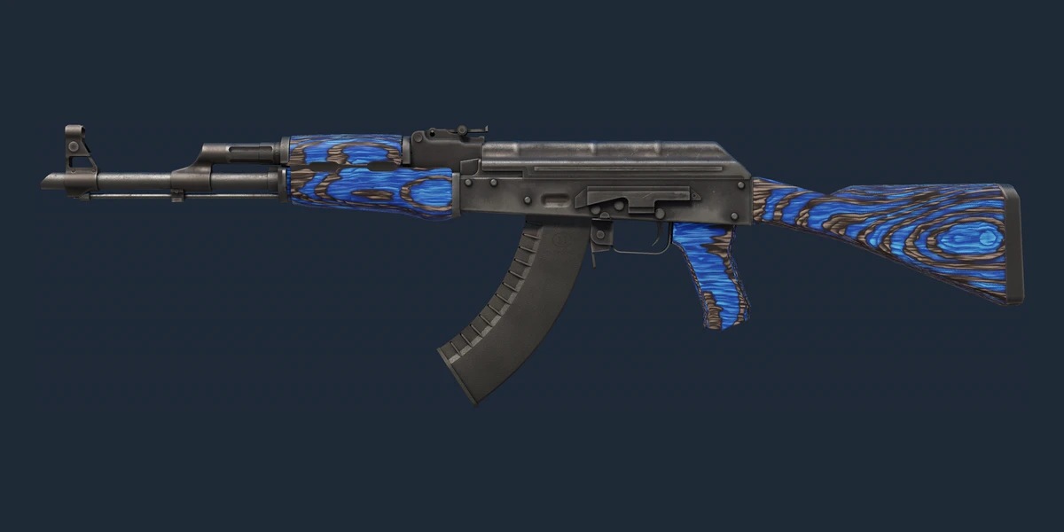 AK-47 | Blue Laminate (Minimal Wear) preview
