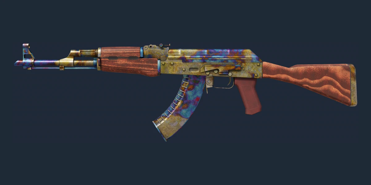 AK-47 | Case Hardened (Battle-Scarred) preview
