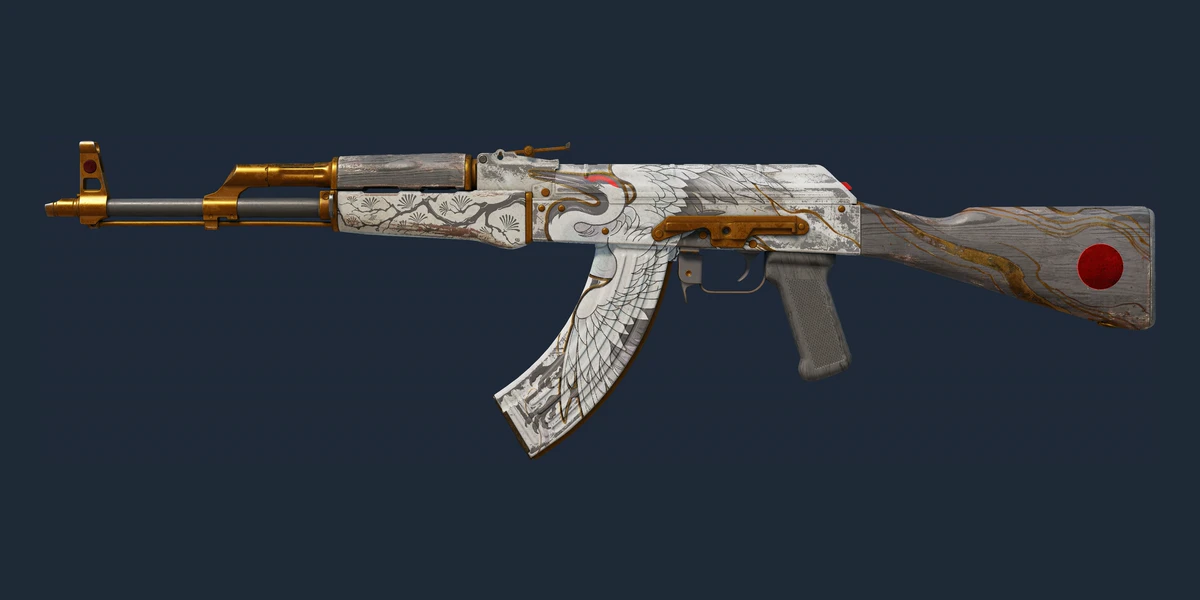 Souvenir AK-47 | Crane Flight (Battle-Scarred) preview