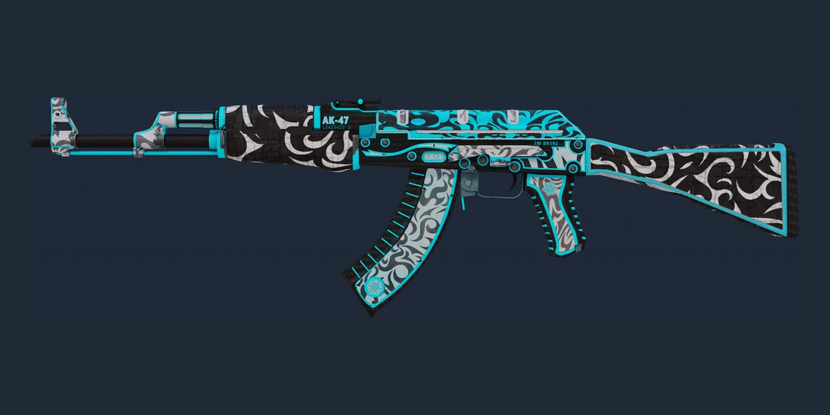 Souvenir AK-47 | Frontside Misty (Minimal Wear) preview