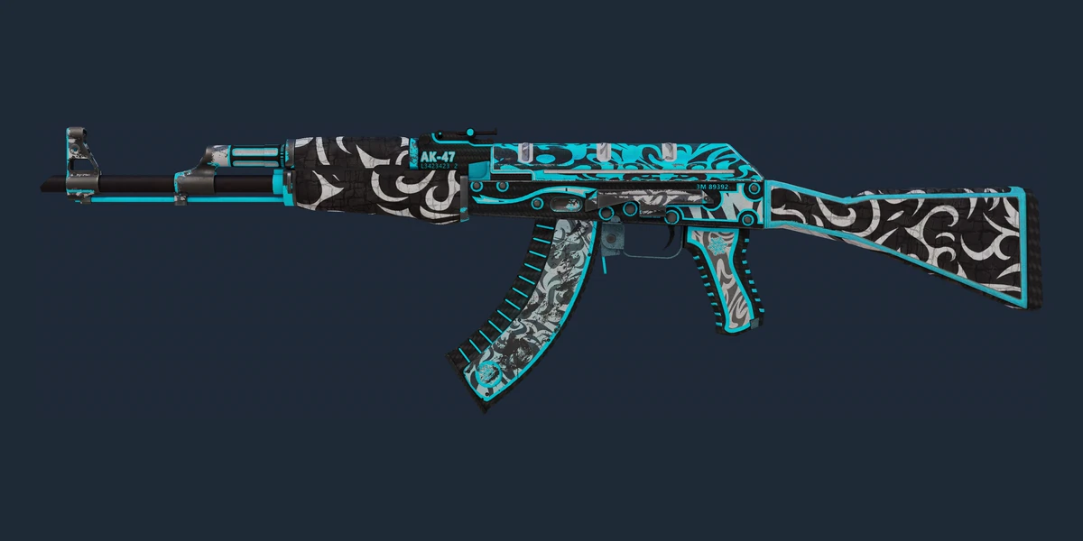 AK-47 | Frontside Misty (Well-Worn) preview