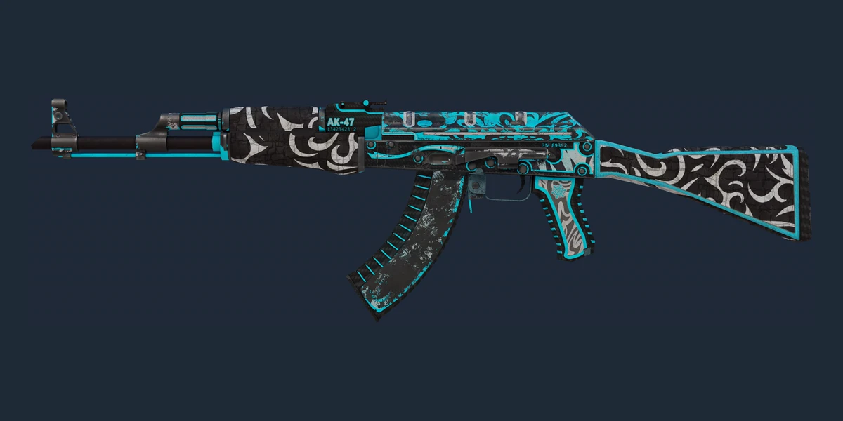 Souvenir AK-47 | Frontside Misty (Battle-Scarred) preview