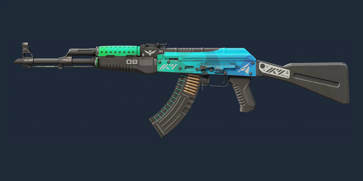 Kohteen AK-47 | Jäähiiltynyt (Käytössä kokeiltu) esikatselu