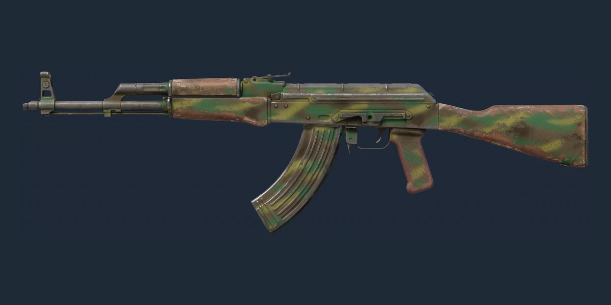 Anteprima di AK-47 | Jungle Spray (Consumato)