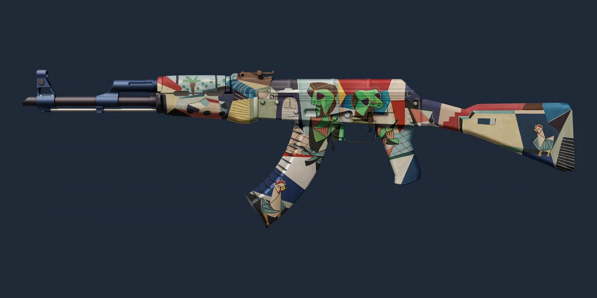 Anteprima di AK-47 | Leet Museo (Usura minima)