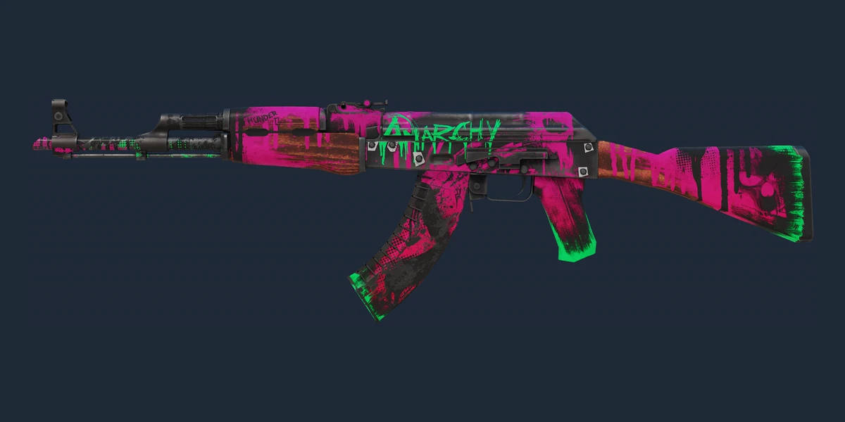 AK-47 | Neon Revolution (Battle-Scarred) preview
