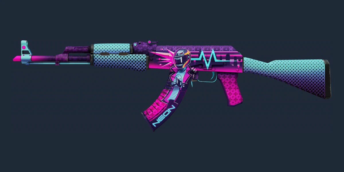 Pré-visualização de AK-47 | Neon Rider (Original de Fábrica)