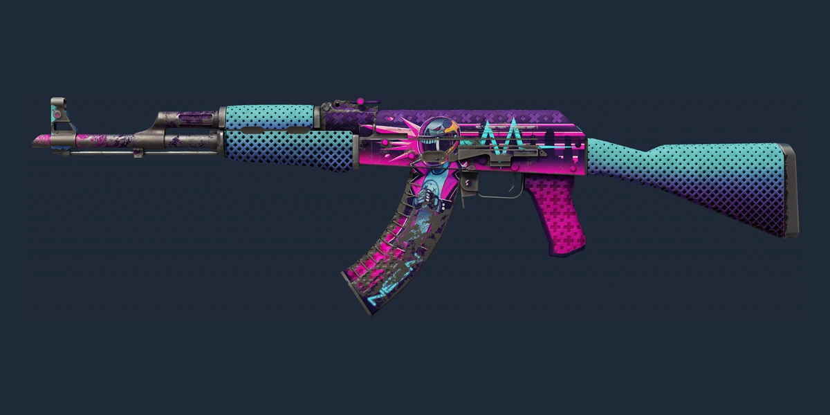 AK-47 | Neon Rider (Battle-Scarred) preview