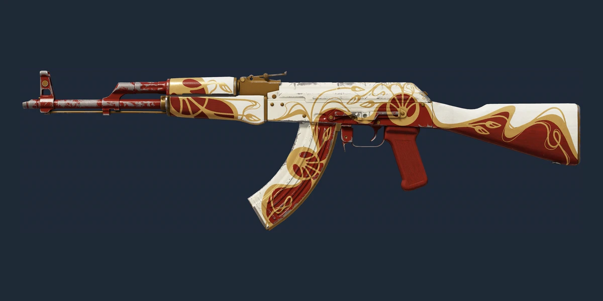 Náhled: AK-47 | Nouveau Rouge (Opotřebený)