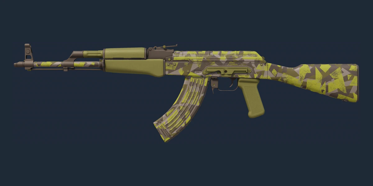 Náhled: AK-47 | Olive Polycam (Zbrusu nový)