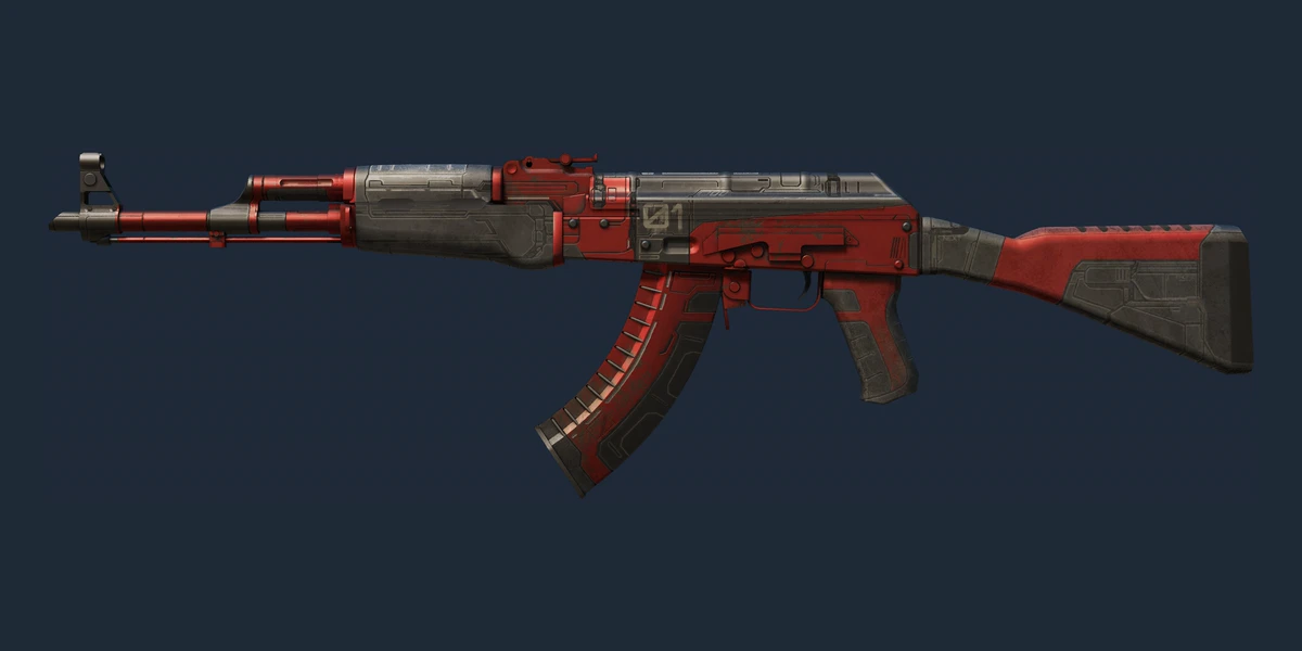 Náhled: AK-47 | Orbit Mk01 (Opotřebený)