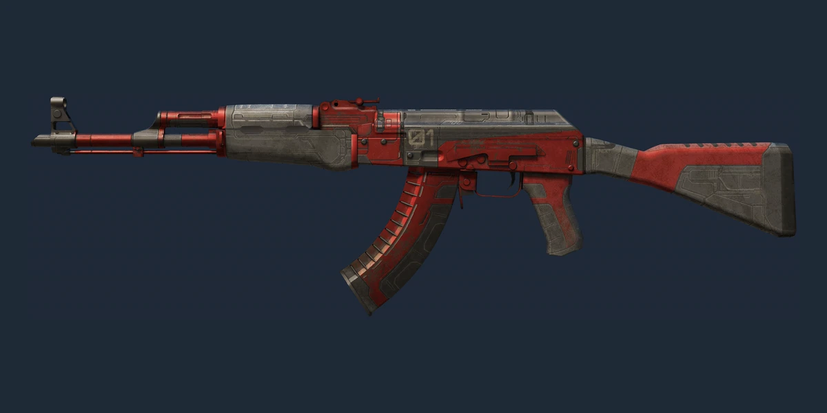 Náhled: AK-47 | Orbit Mk01 (Poničený bojem)