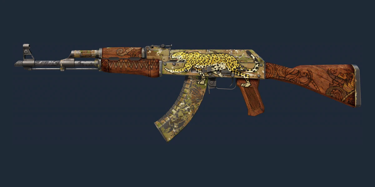 Souvenir AK-47 | Panthera onca (Battle-Scarred) preview