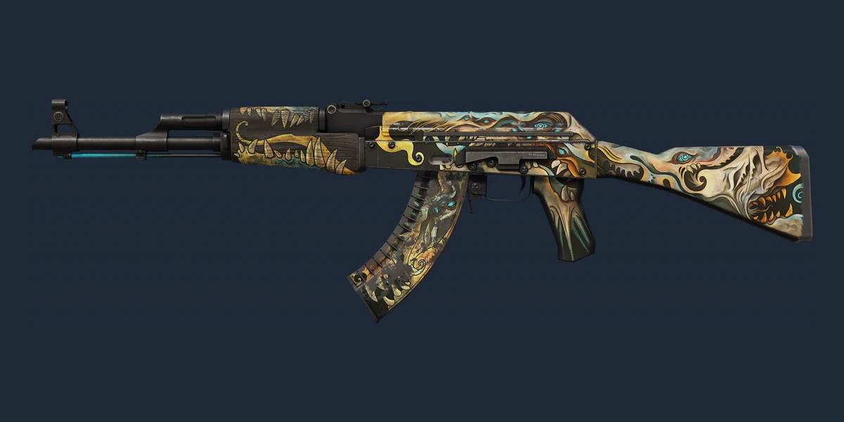 ตัวอย่าง AK-47 | Phantom Disruptor (ถลอกปอกเปิกจากการรบ)
