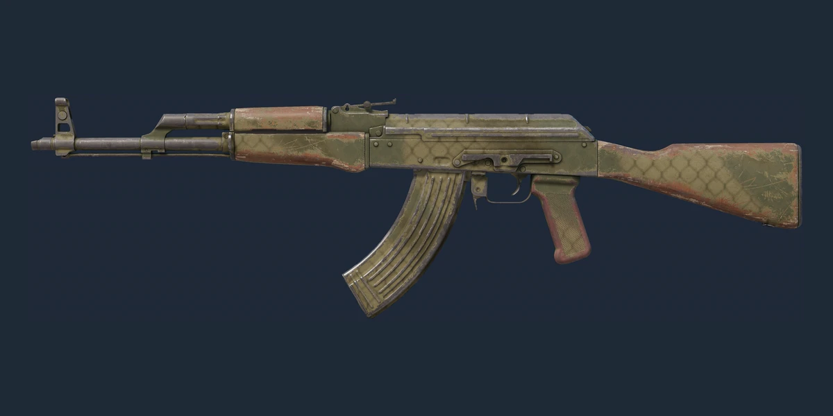 AK-47 | Safari Ağı (Eskimiş) önizlemesi
