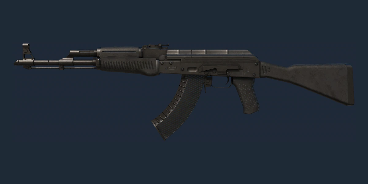 ตัวอย่าง AK-47 (Souvenir) | Slate (มีรอยถลอกอย่างมาก)